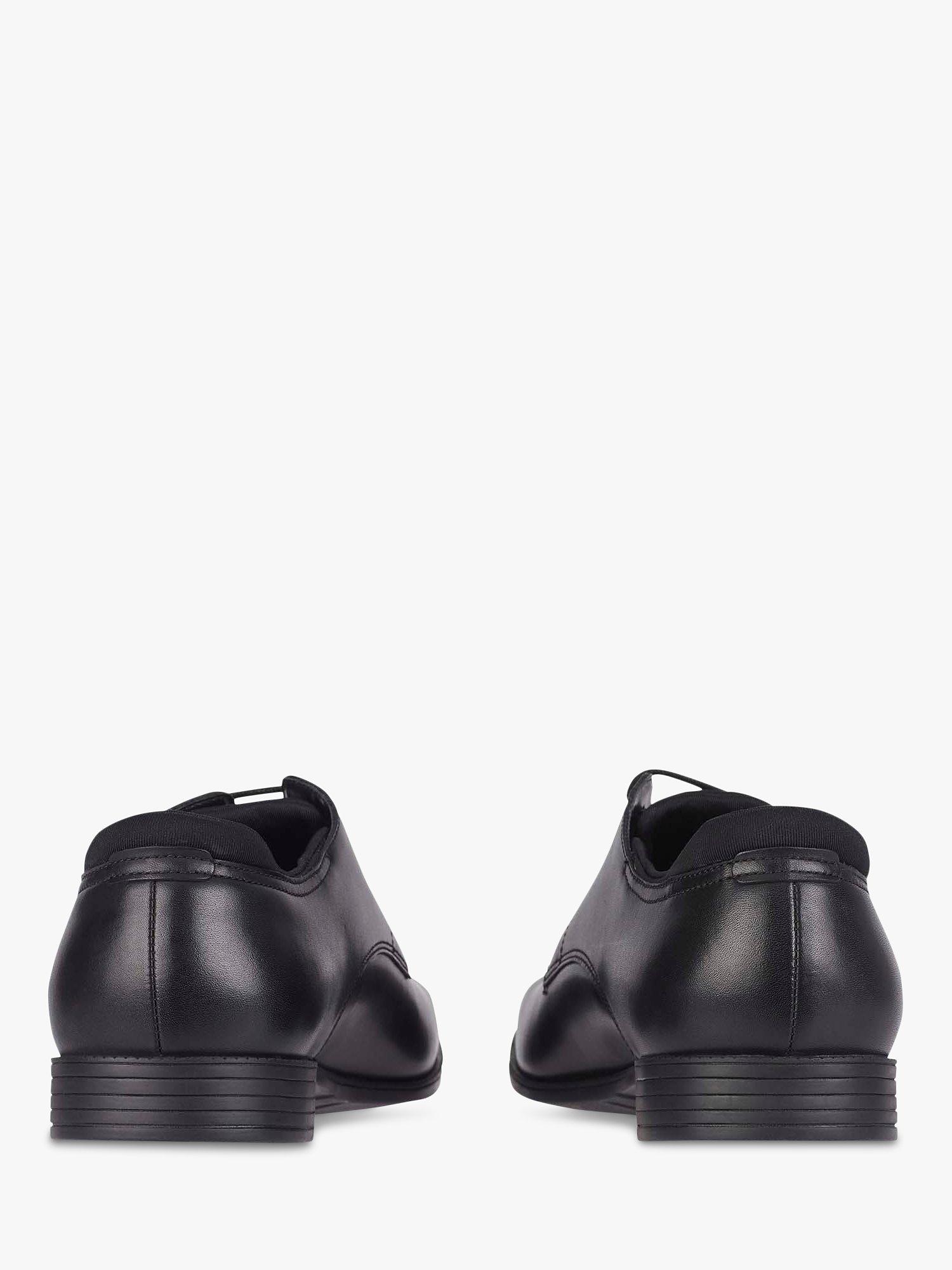 Product image 5 of 6, which shows Start-Rite Kids' Academy Lace-Up School Shoes, Black, 3F