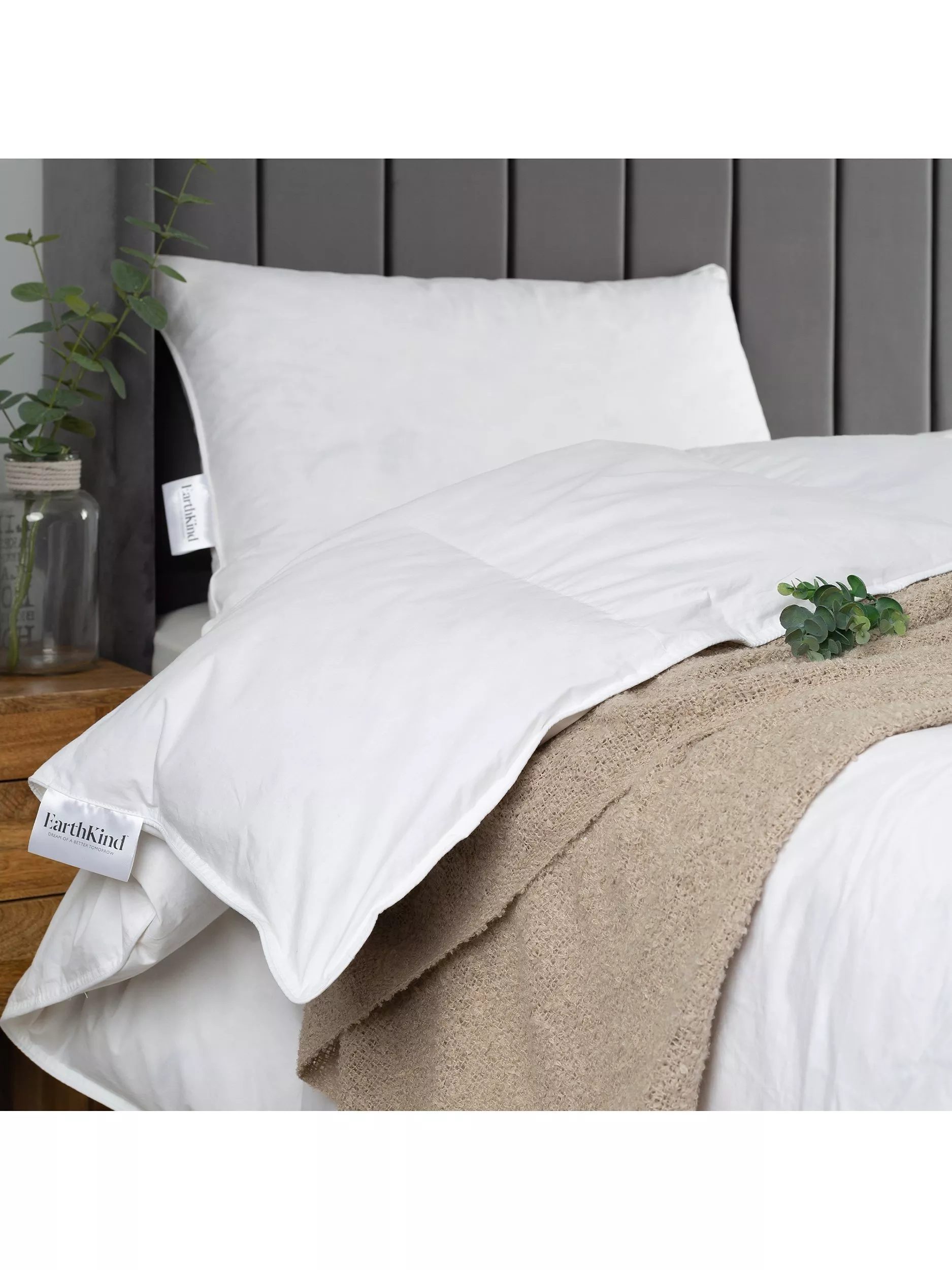 EarthKind™ Reclaimed Natural Down Duvet, 10.5 Tog