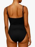 Whistles Ribbed Swimsuit, Black