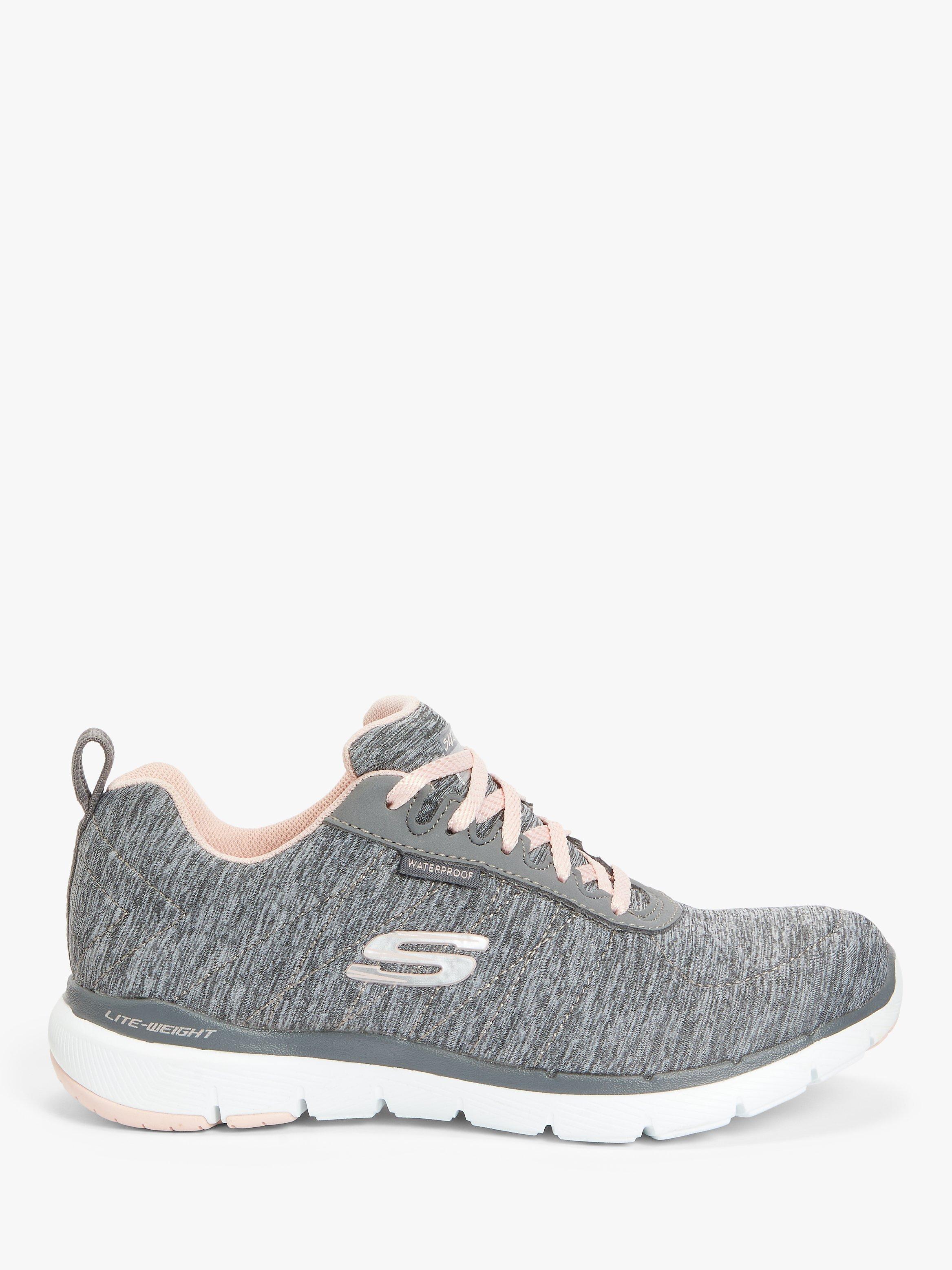 Skechers grey flex appeal 3.0 trainers clearance