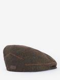 Barbour Cheviot Herringbone Flat Cap, Olive