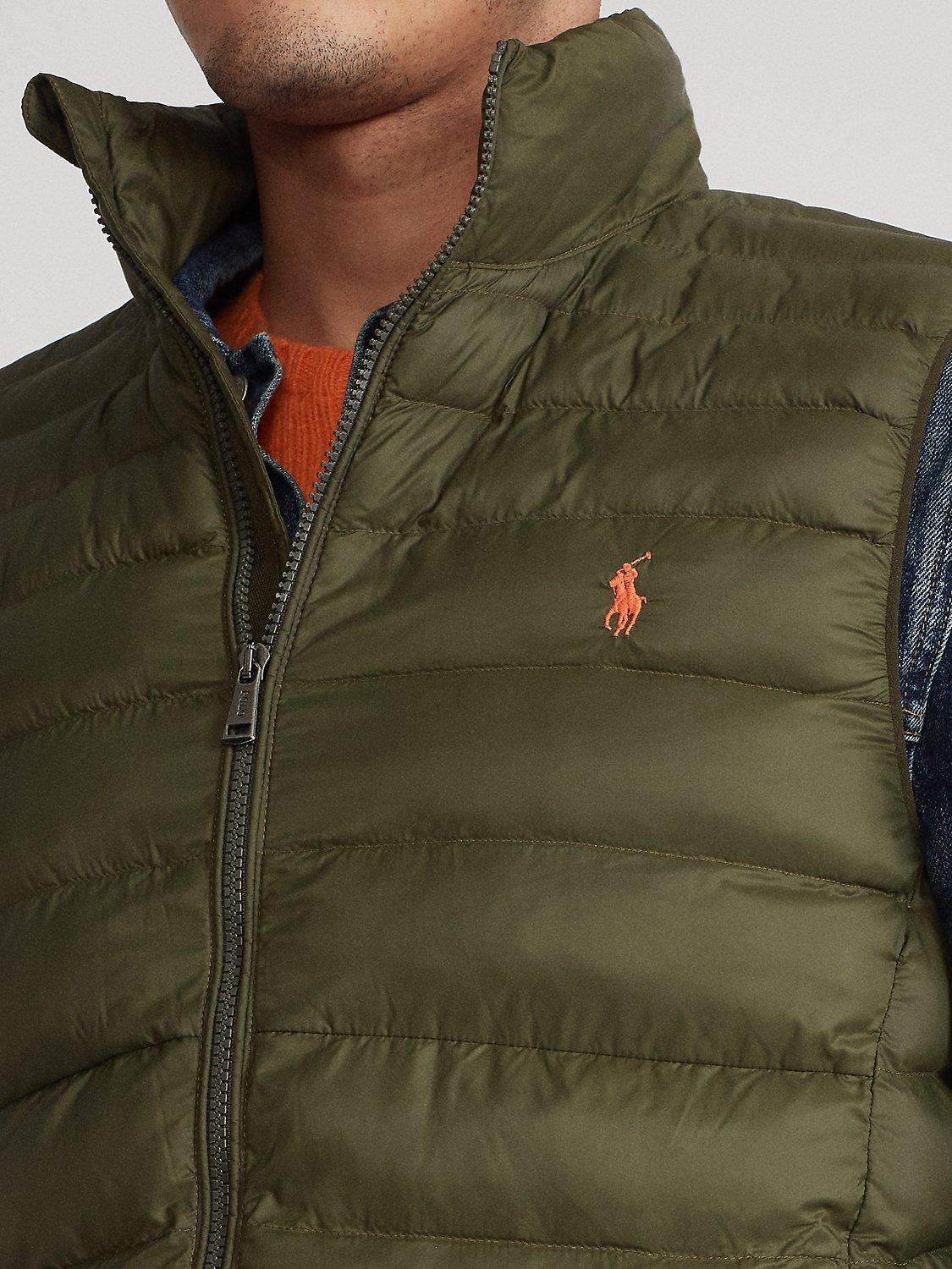 Polo ralph lauren packable down vest best sale