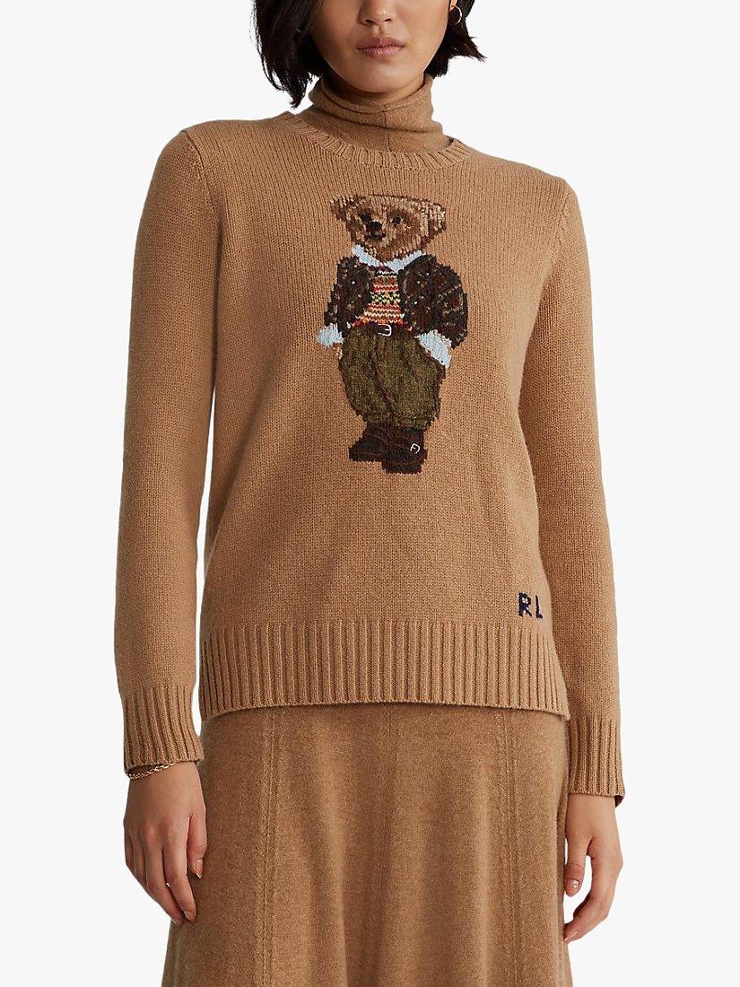 Polo Ralph Lauren Bear Jumper, Natural