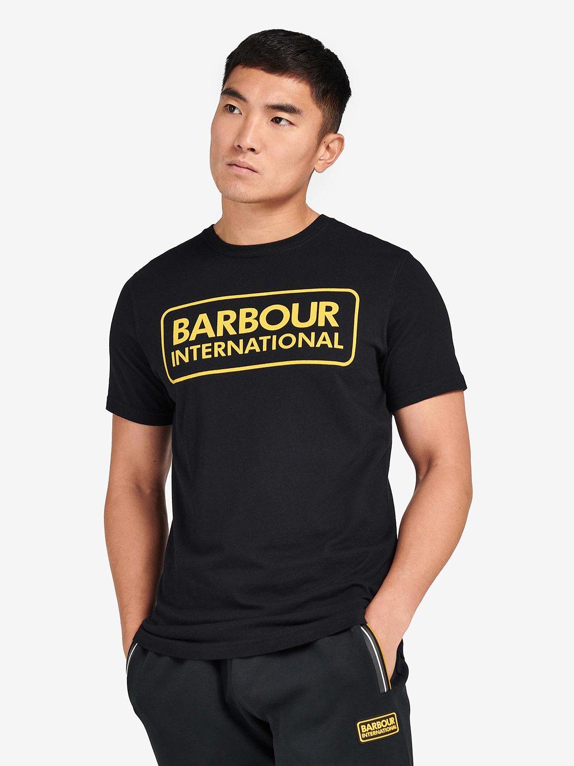 Barbour International Essential Large Logo T Shirt