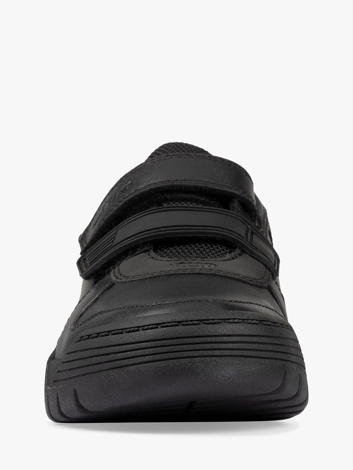 Product image 3 of 7, which shows Clarks Kids' Scooter Speed School Shoes, Black, 11H Jnr