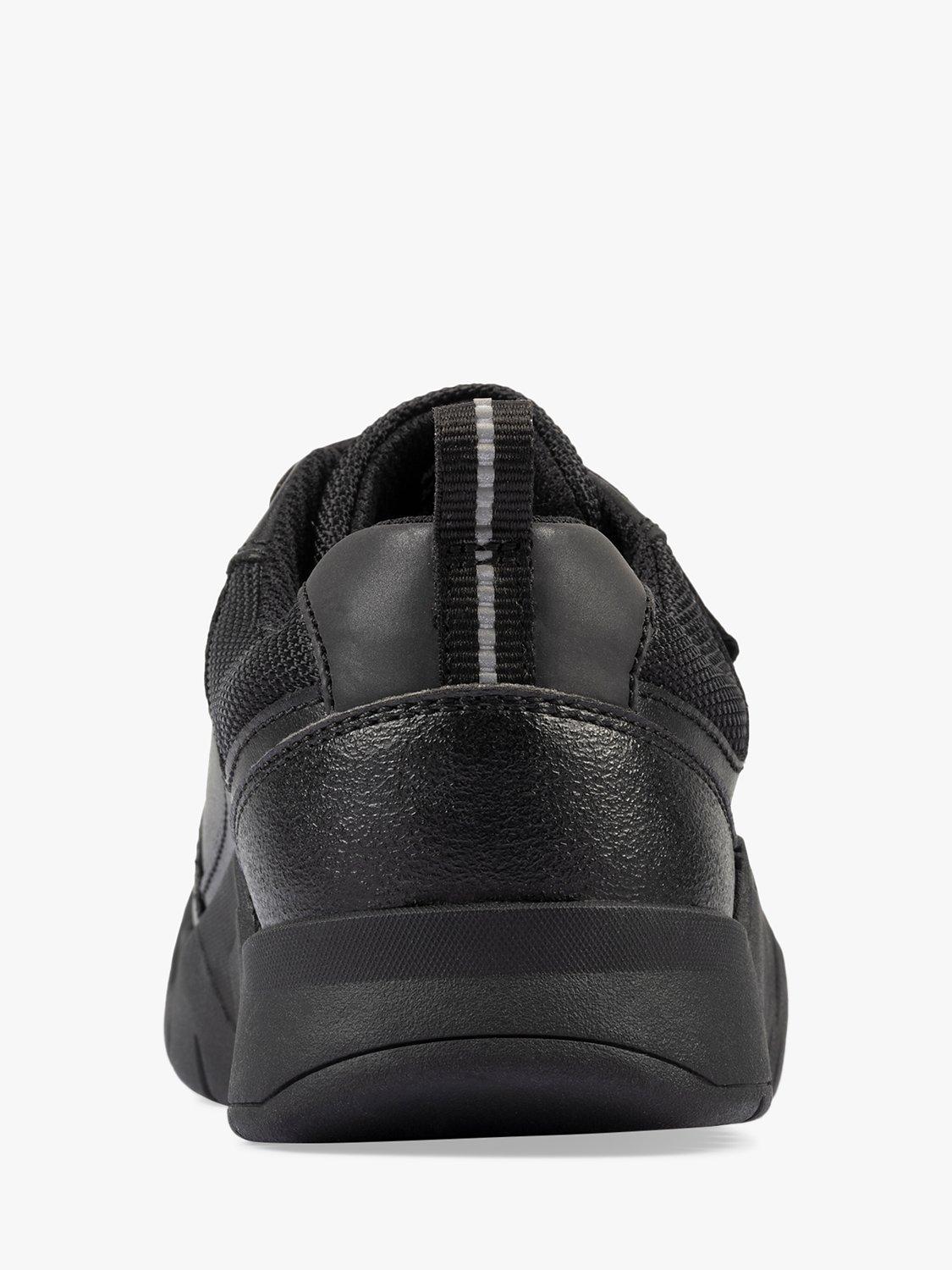 Product image 5 of 7, which shows Clarks Kids' Scooter Speed School Shoes, Black, 11H Jnr