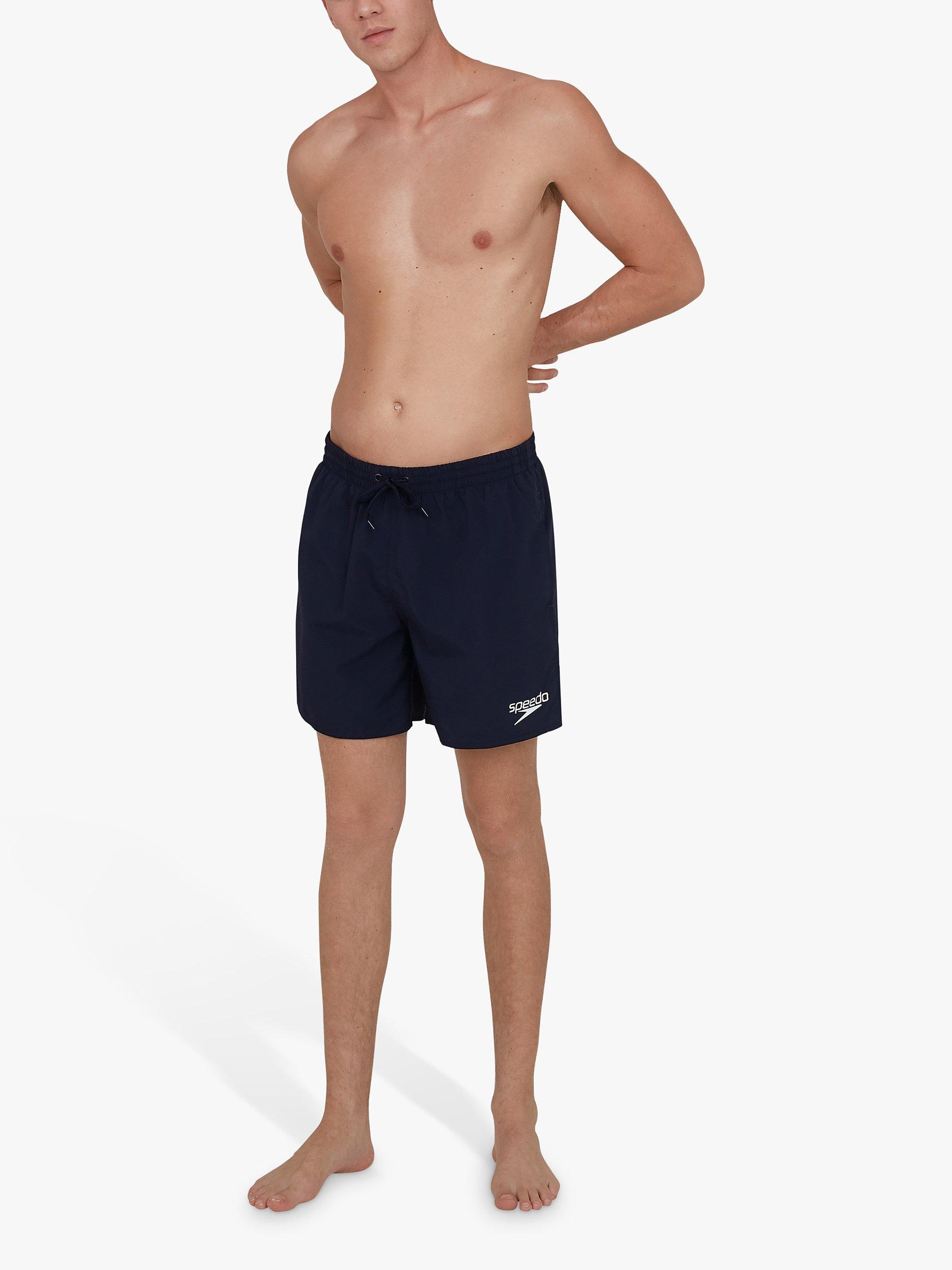 Product image 3 of 7, which shows Speedo Essentials 16" Swim Shorts, Navy, S