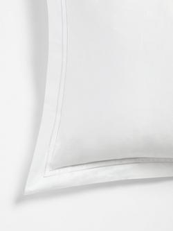 John Lewis Dalton 800 Thread Count Egyptian Cotton Bedding, White - view 2, White