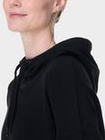 Sweaty Betty Escape Italian Luxe Fleece Hoodie, Black