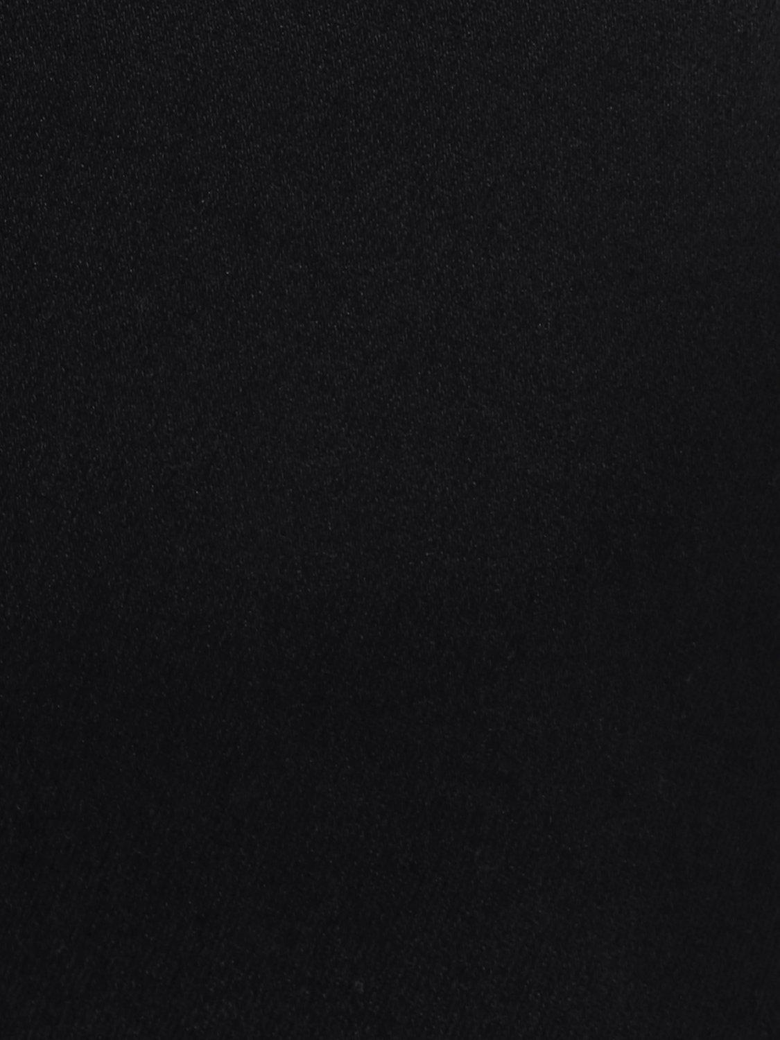 Product image 3 of 3, which shows Phase Eight Amina Denim Skinny Short Length Jeggings, Black, 8S
