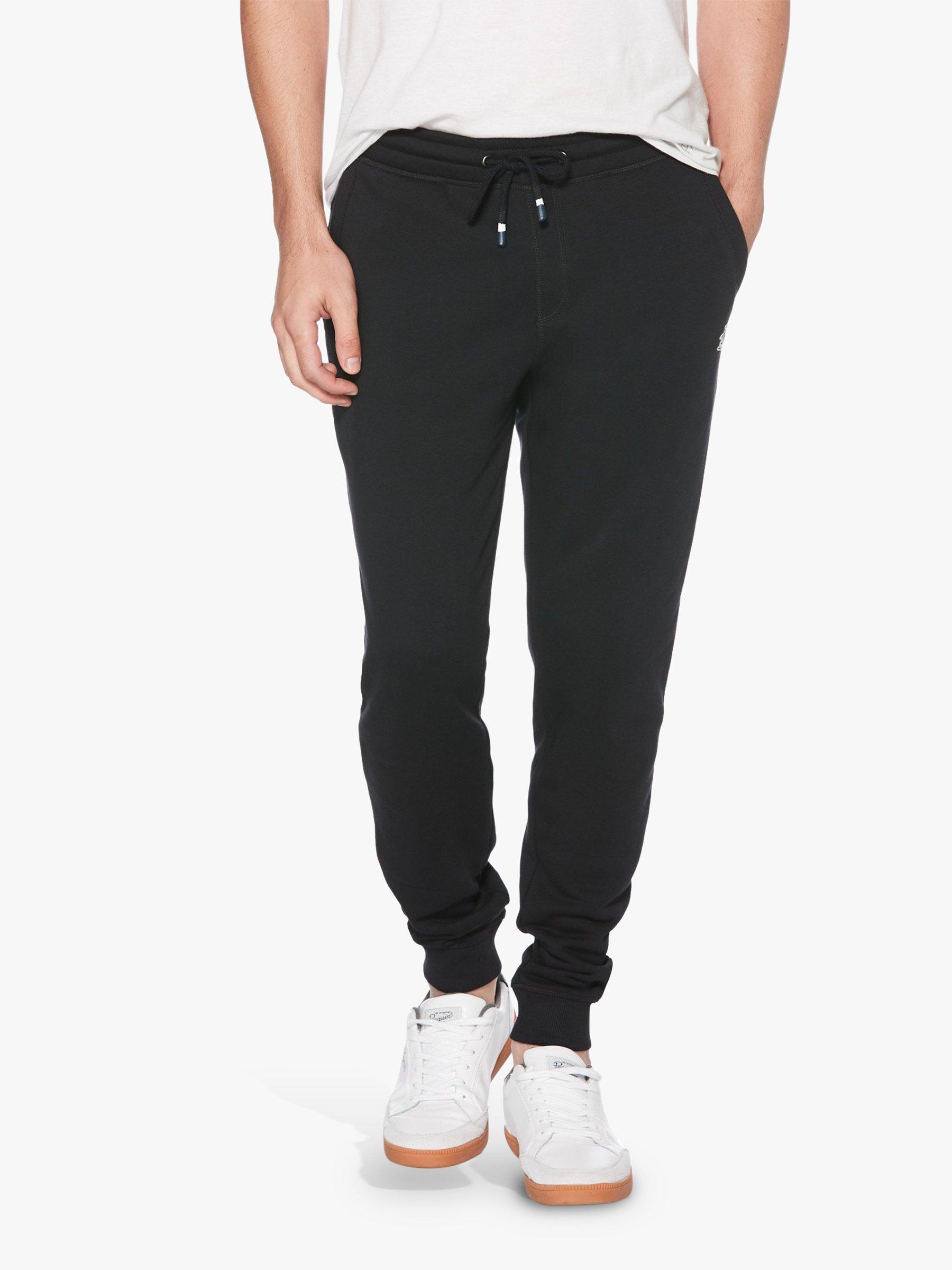 Original Penguin Sticker Pete Cotton Blend Joggers, True Black, XL