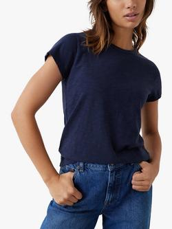 HUSH Slim Fit Crew Neck T-Shirt, Midnight