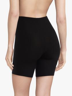 Chantelle Soft Stretch High Waist Mid Thigh Short Briefs - view 2, Black