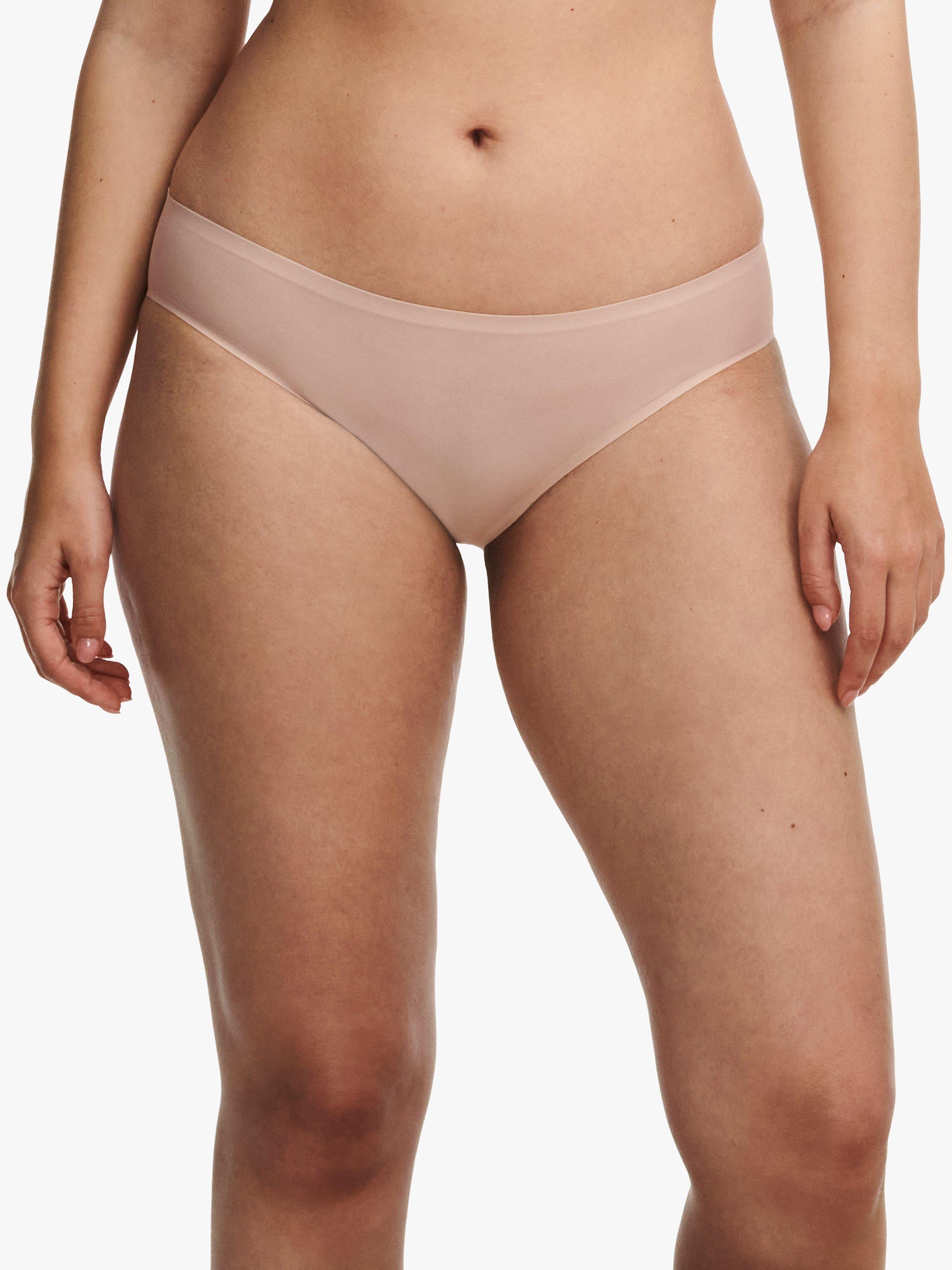 Product image 1 of 4, which shows Chantelle Soft Stretch Bikini Briefs, Nude, One Size