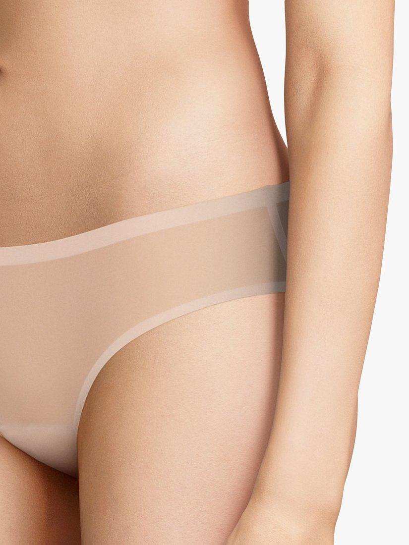 Product image 3 of 4, which shows Chantelle Soft Stretch Bikini Briefs, Nude, One Size