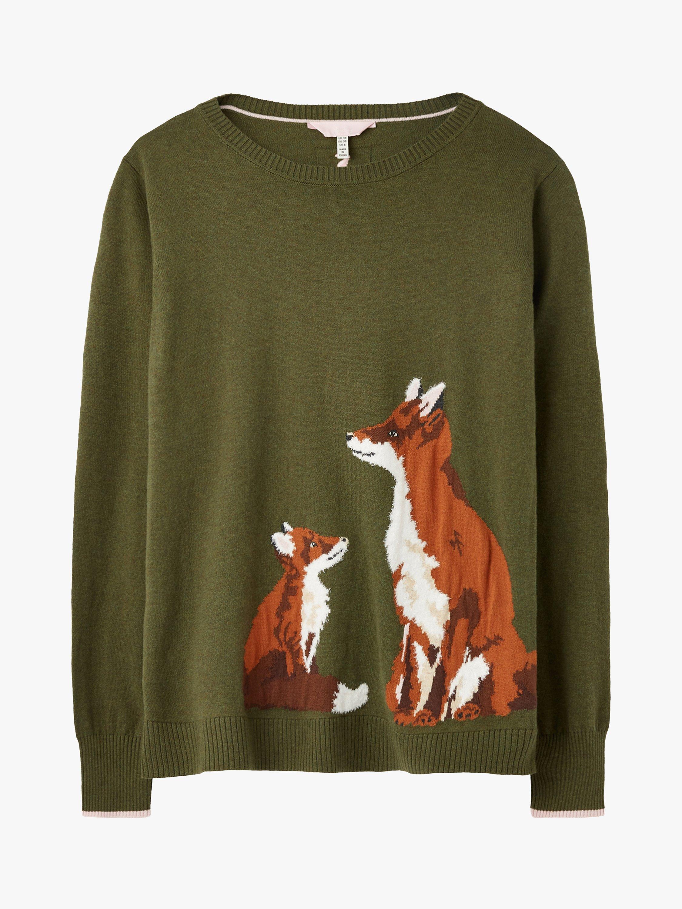 Joules christmas fox jumper hotsell