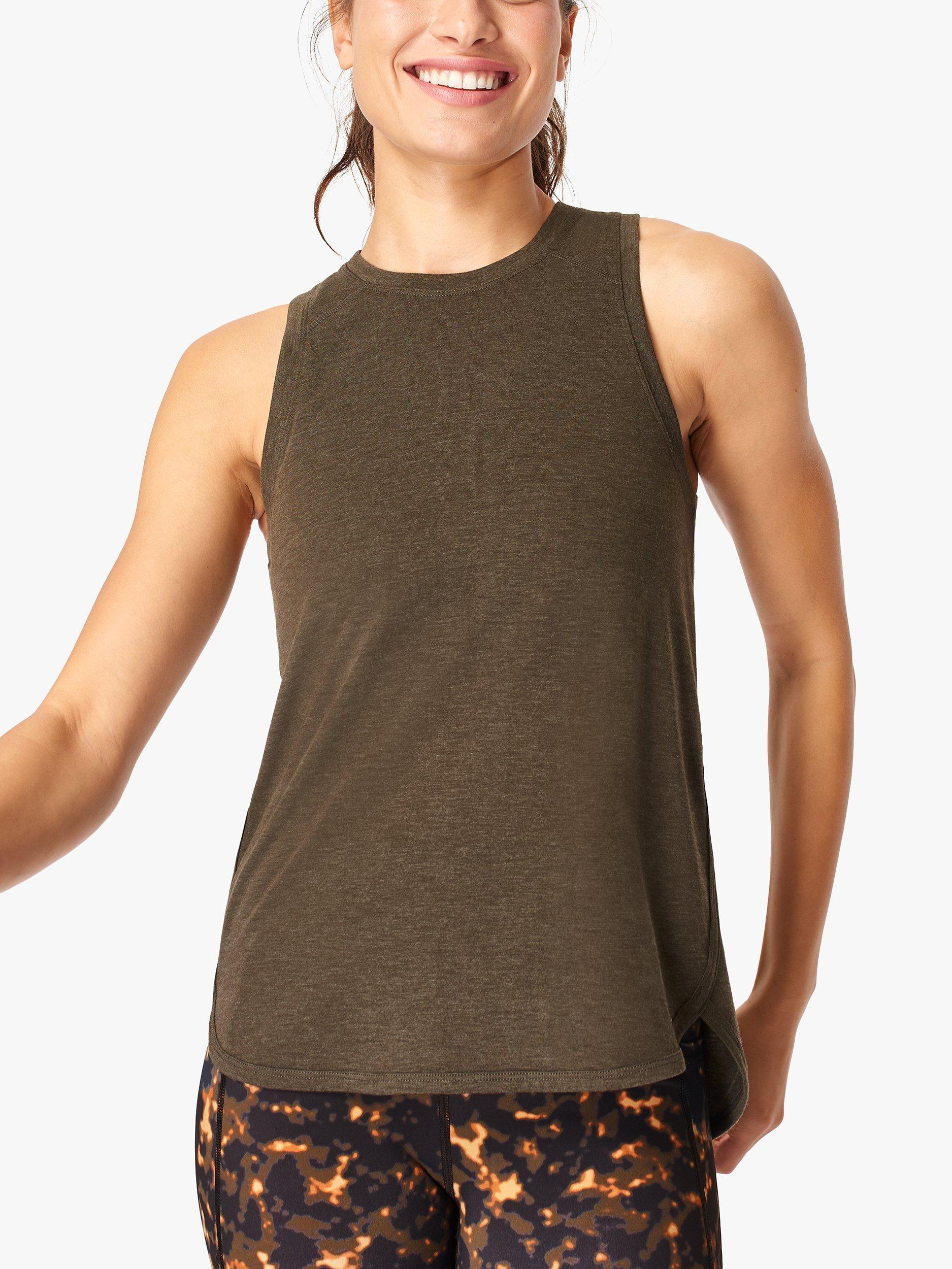 Sweaty Betty Pacesetter Running Vest, Turkish Coffee Brown, XXS
