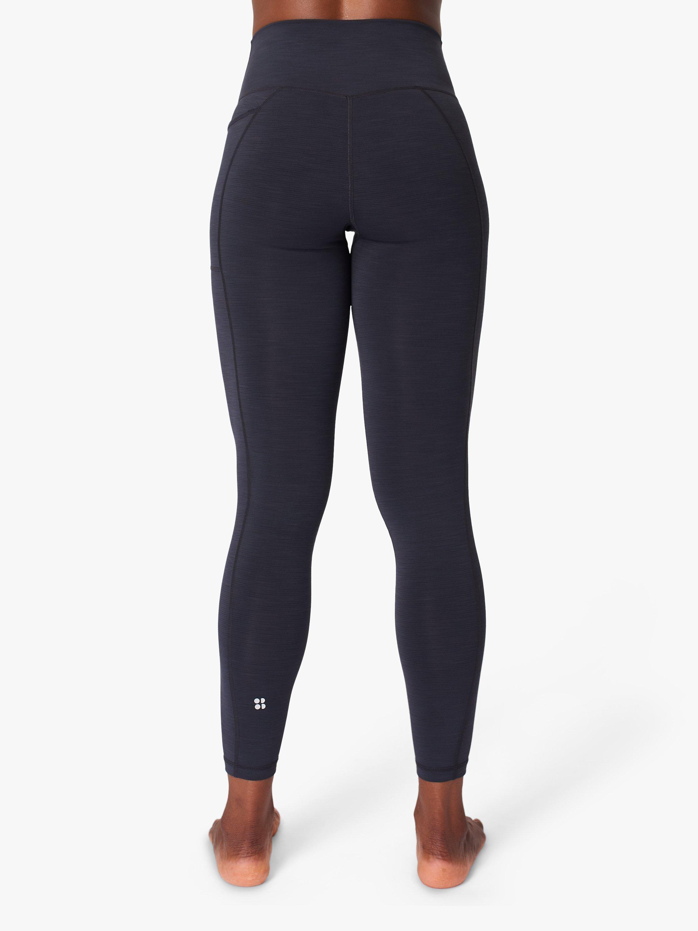 Product image 2 of 9, which shows Sweaty Betty Super Sculpt High Waisted Yoga Leggings, Black, XXS