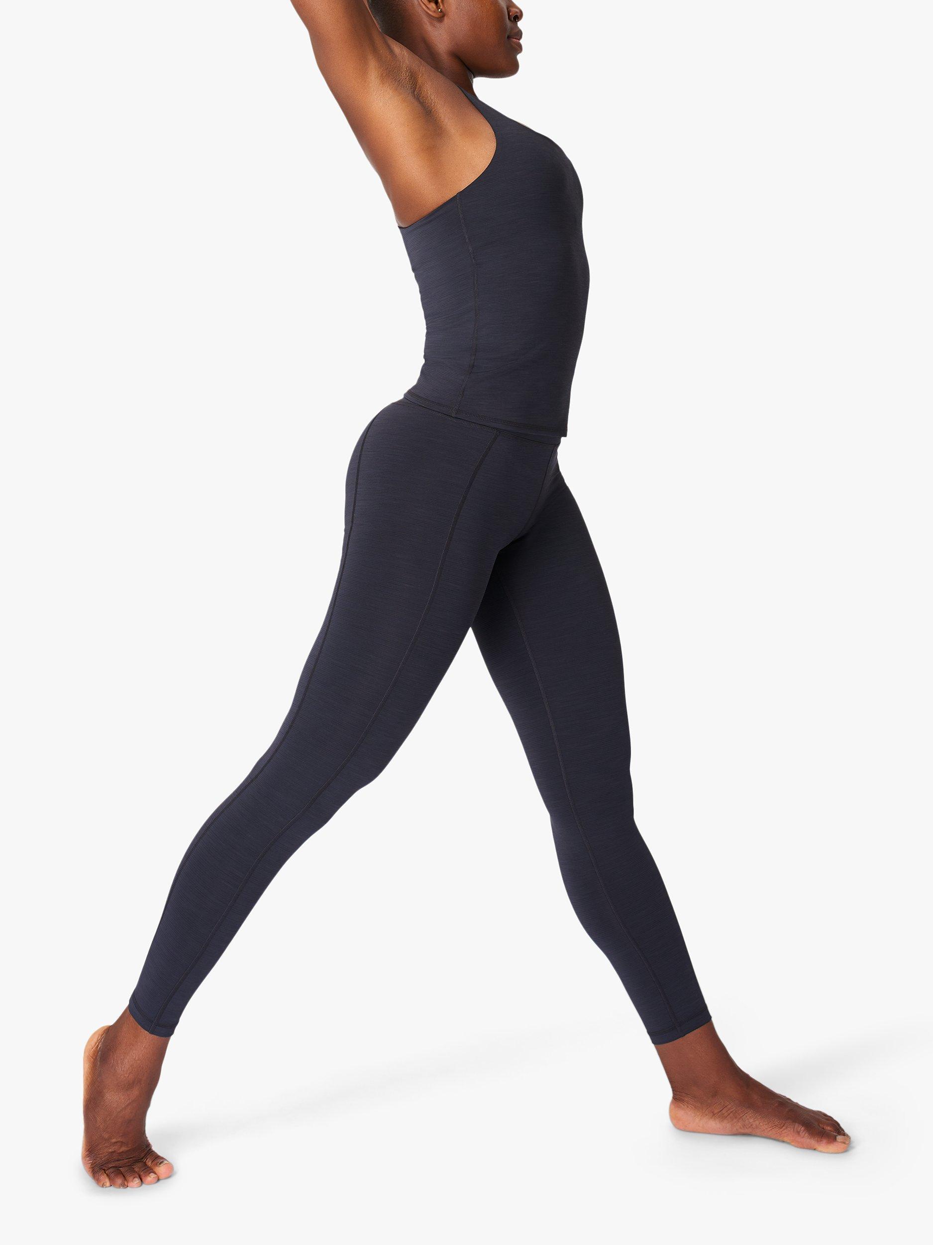 Product image 4 of 9, which shows Sweaty Betty Super Sculpt High Waisted Yoga Leggings, Black, XXS