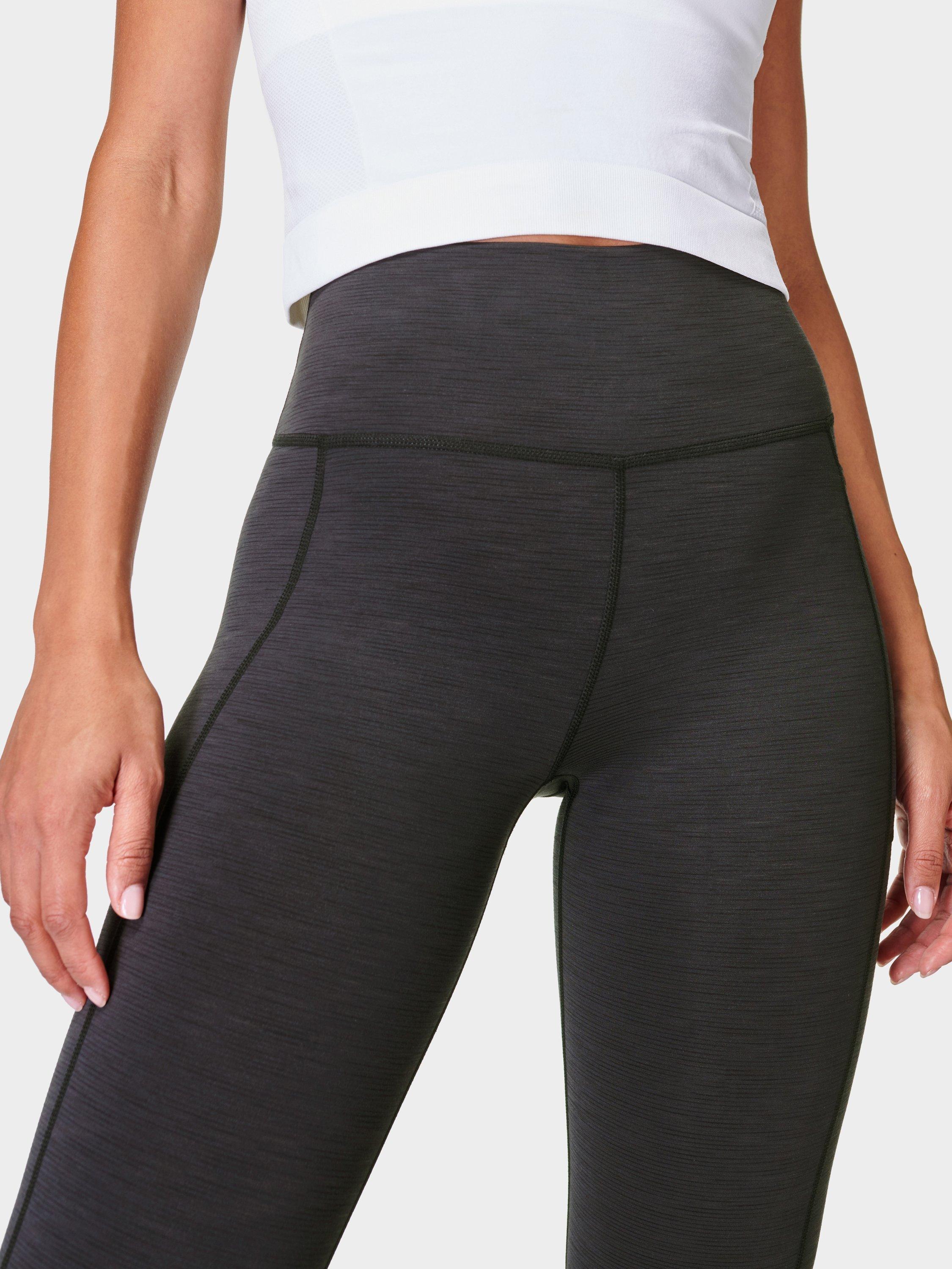 Product image 6 of 9, which shows Sweaty Betty Super Sculpt High Waisted Yoga Leggings, Black, XXS