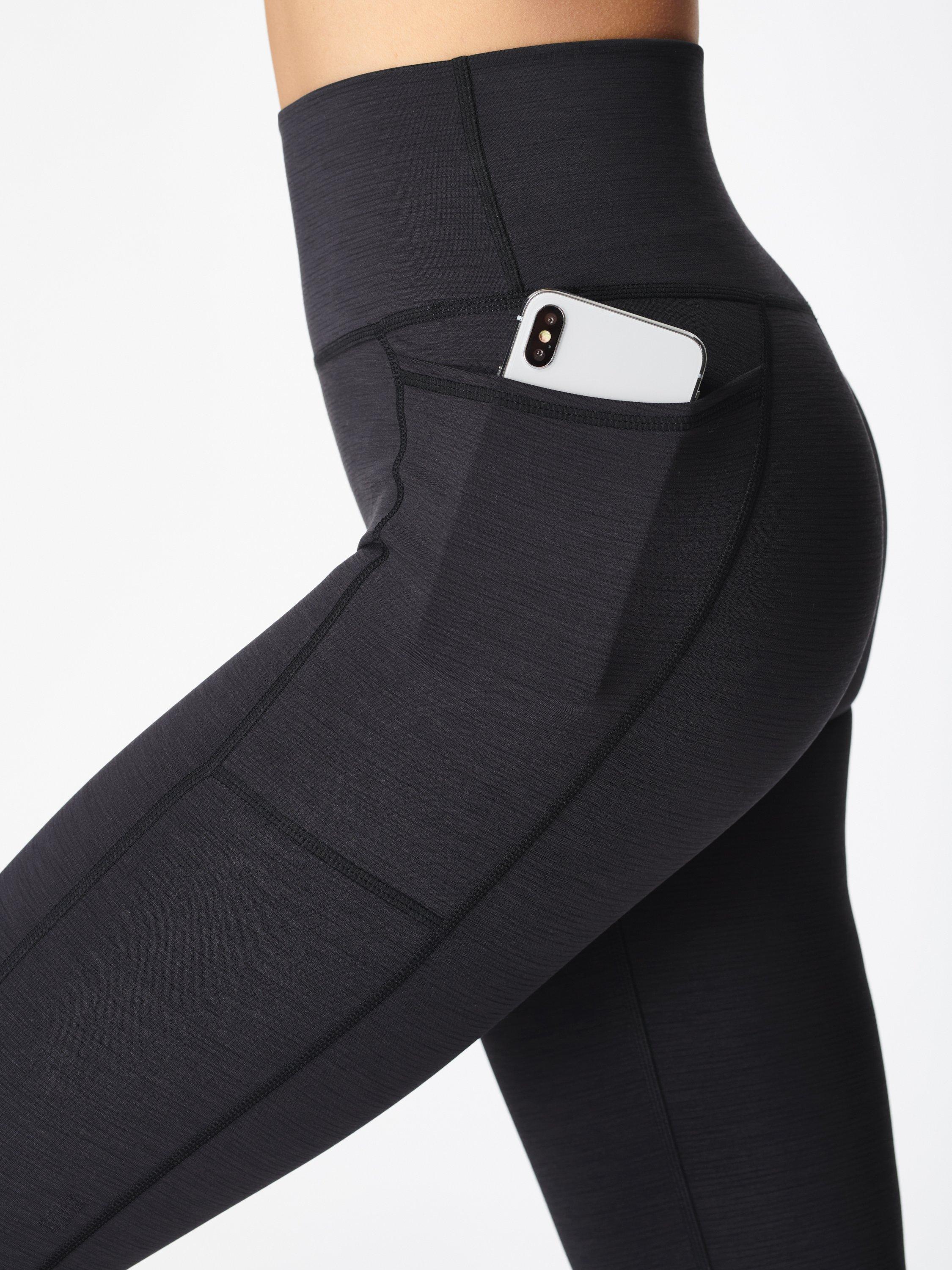 Product image 9 of 9, which shows Sweaty Betty Super Sculpt High Waisted Yoga Leggings, Black, XXS