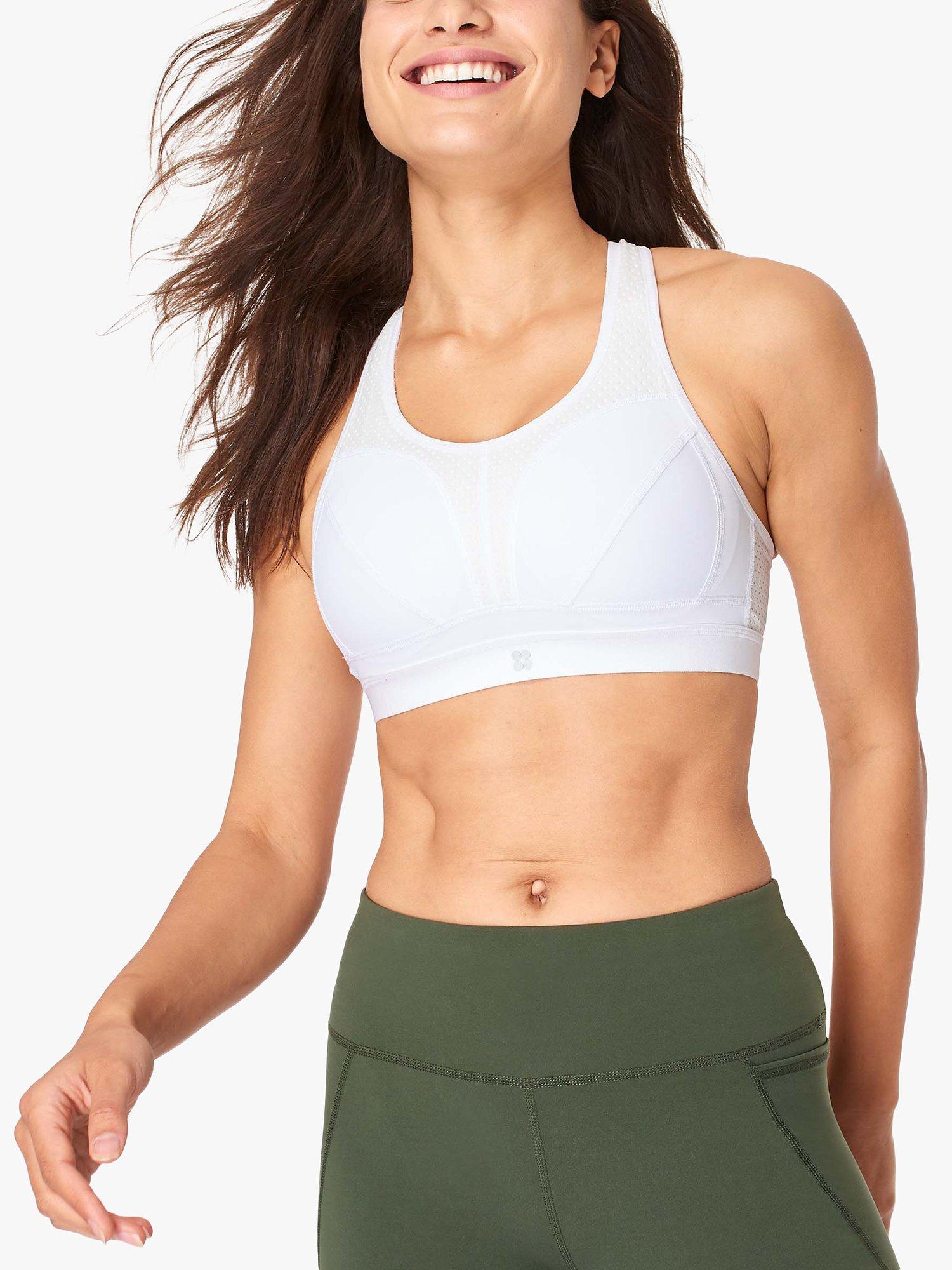 Sweaty Betty Victory Sports Bra, White