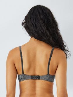 John Lewis Morgan Non Wired T-Shirt Bra - view 2, Black