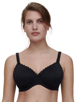 Chantelle Merci Flexi-Wire Spacer Nursing Bra, Black