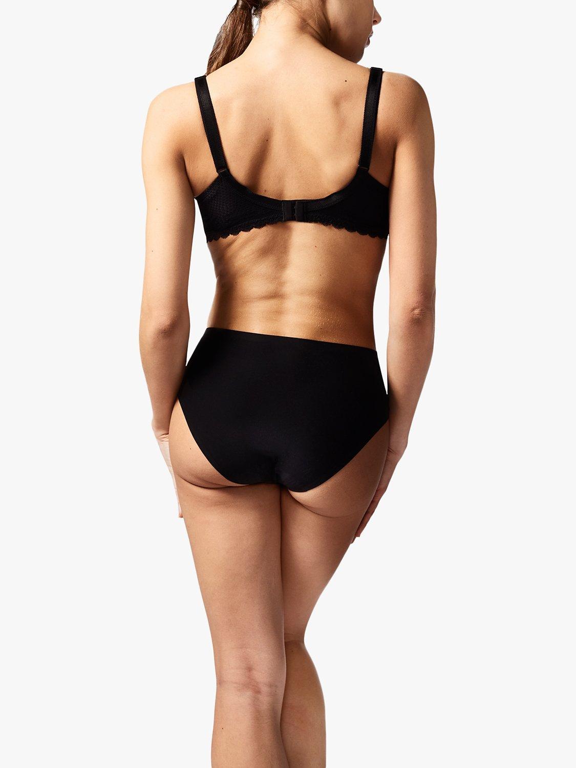 Product image 4 of 7, which shows Chantelle Parisian Allure Plunge T-Shirt Bra, Black, 36F