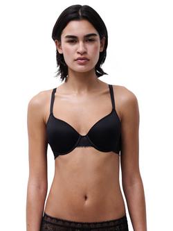 Chantelle Day To Night Memory Foam T-Shirt Bra, Black