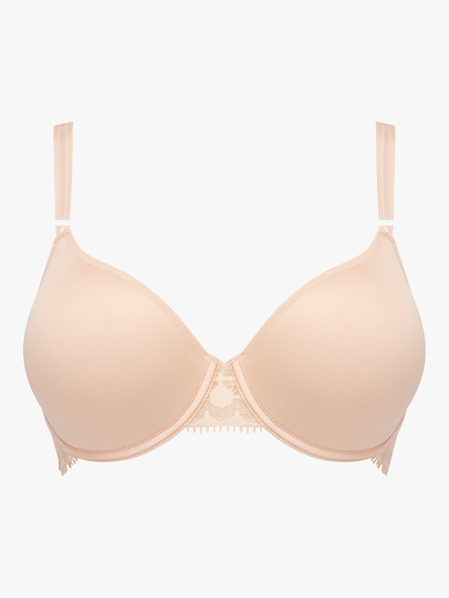 Product image 4 of 6, which shows Chantelle Day To Night Memory Foam T-Shirt Bra, Golden Beige, 30DD