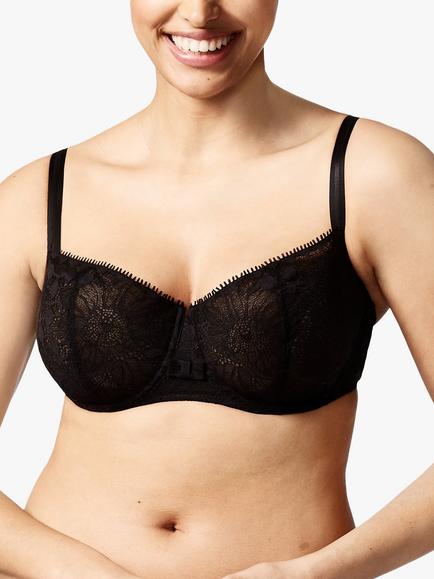 Chantelle Day To Night Half Cup Bra, Black