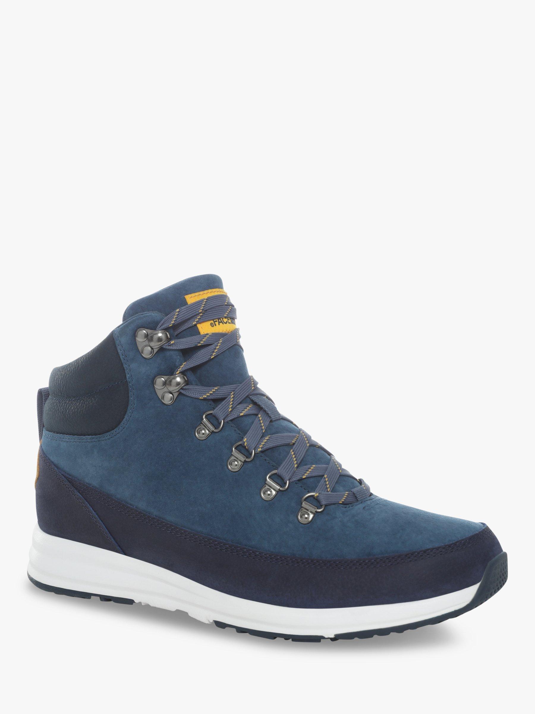 The North Face Back To Berkeley Redux Lux Men s Waterproof Hiking Boots Blue Wing Teal TNF