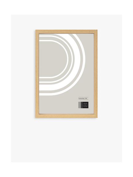 John Lewis Fine Oak Wood Poster Frame, Natural, Natural
