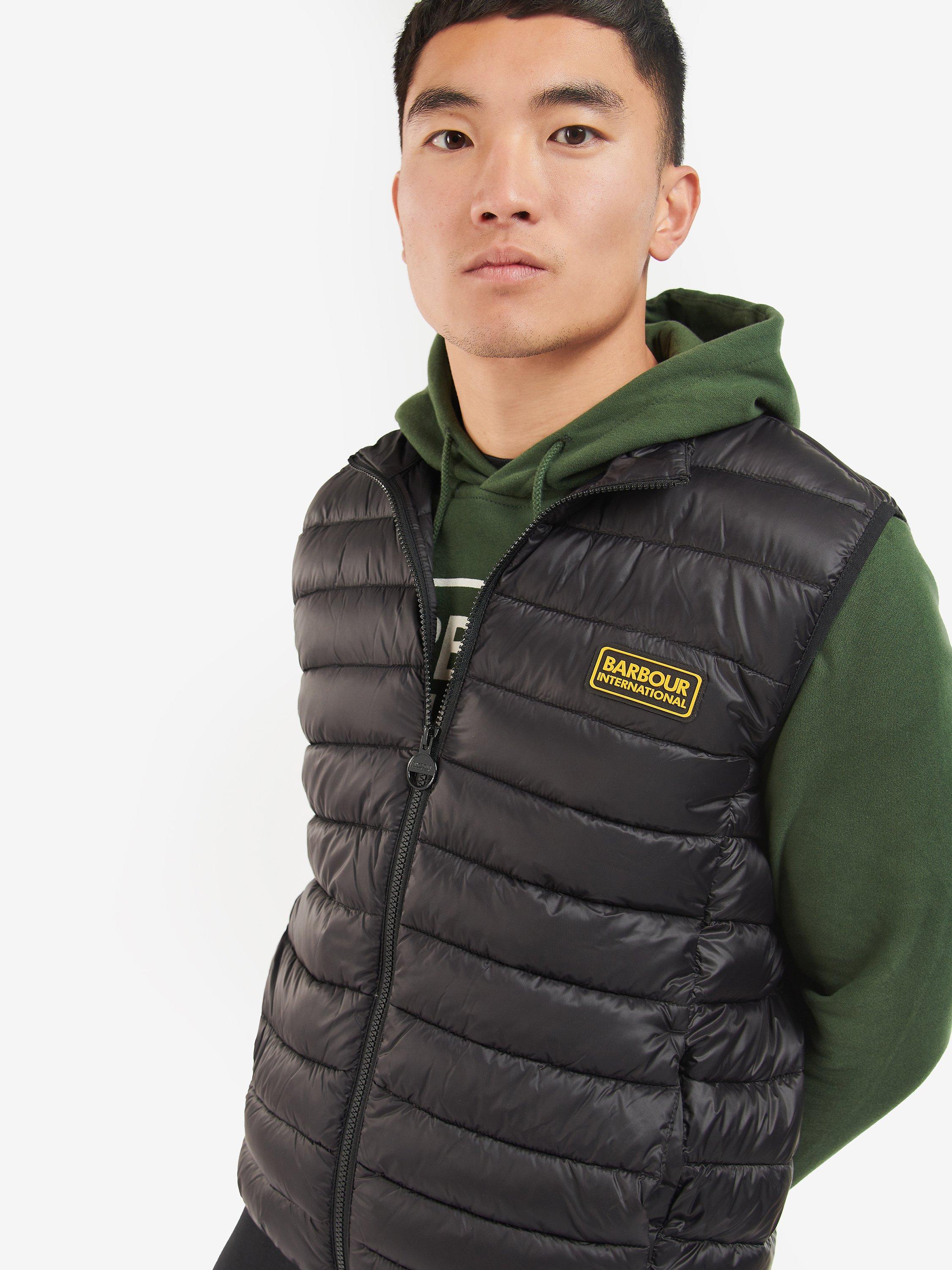 Barbour gilets mens sale on sale