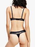 Tommy Hilfiger Lace Trim Thong, Desert Sky
