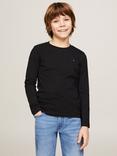 Tommy Hilfiger Kids' Basic Crew Neck Long Sleeve Top