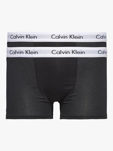 Calvin Klein Kids' Trunks, Pack of 2, Black, Black