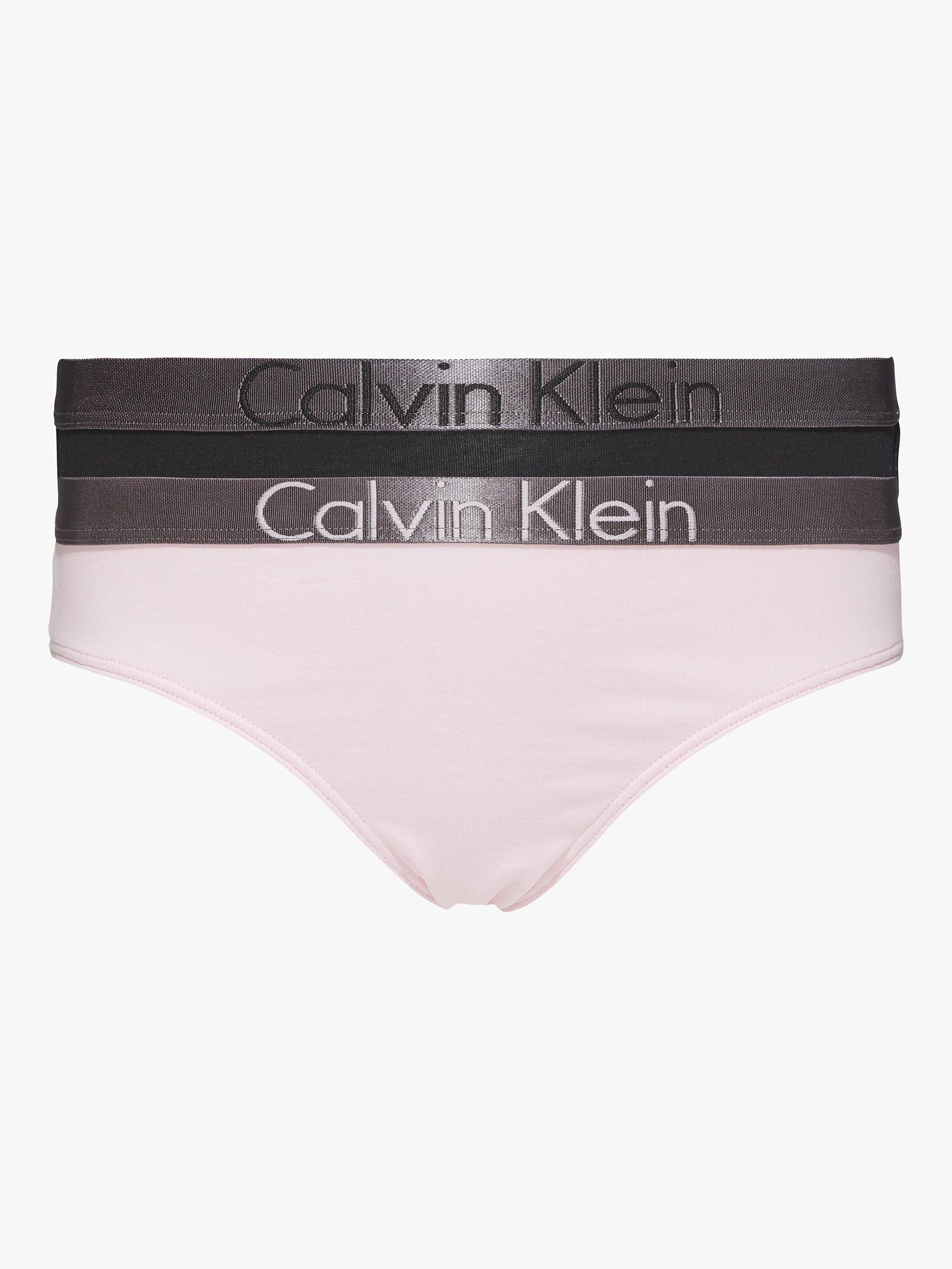 Calvin Klein Kids' Bikini Briefs, Pack of 2, Black/Unique