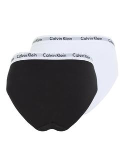 Calvin Klein Kids' Bikini Briefs, Pack of 2 - view 2, Black/White