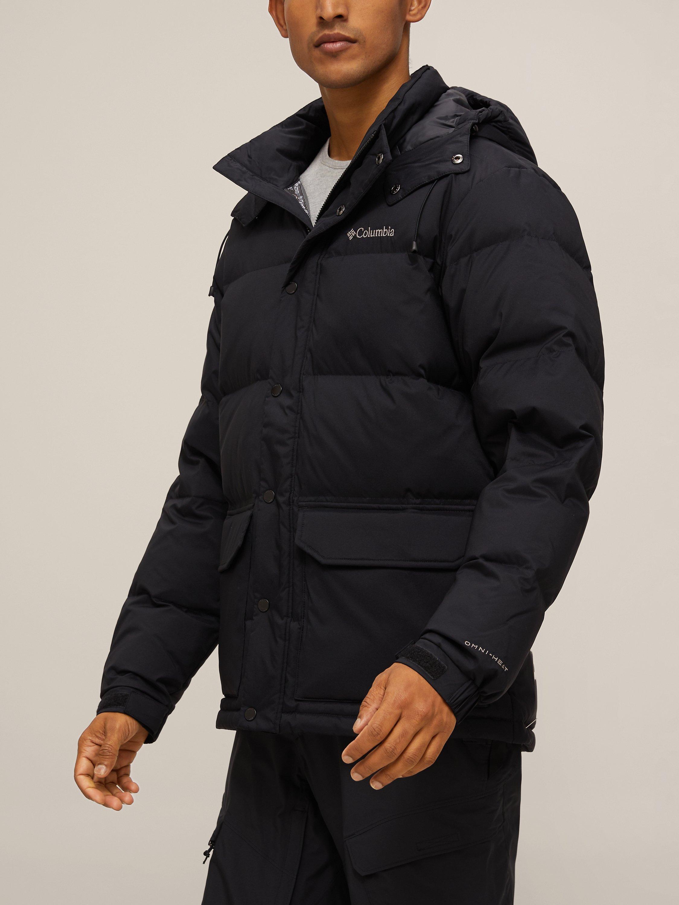 Columbia Rockfall™ Down Men's Water Resistant Jacket, Black