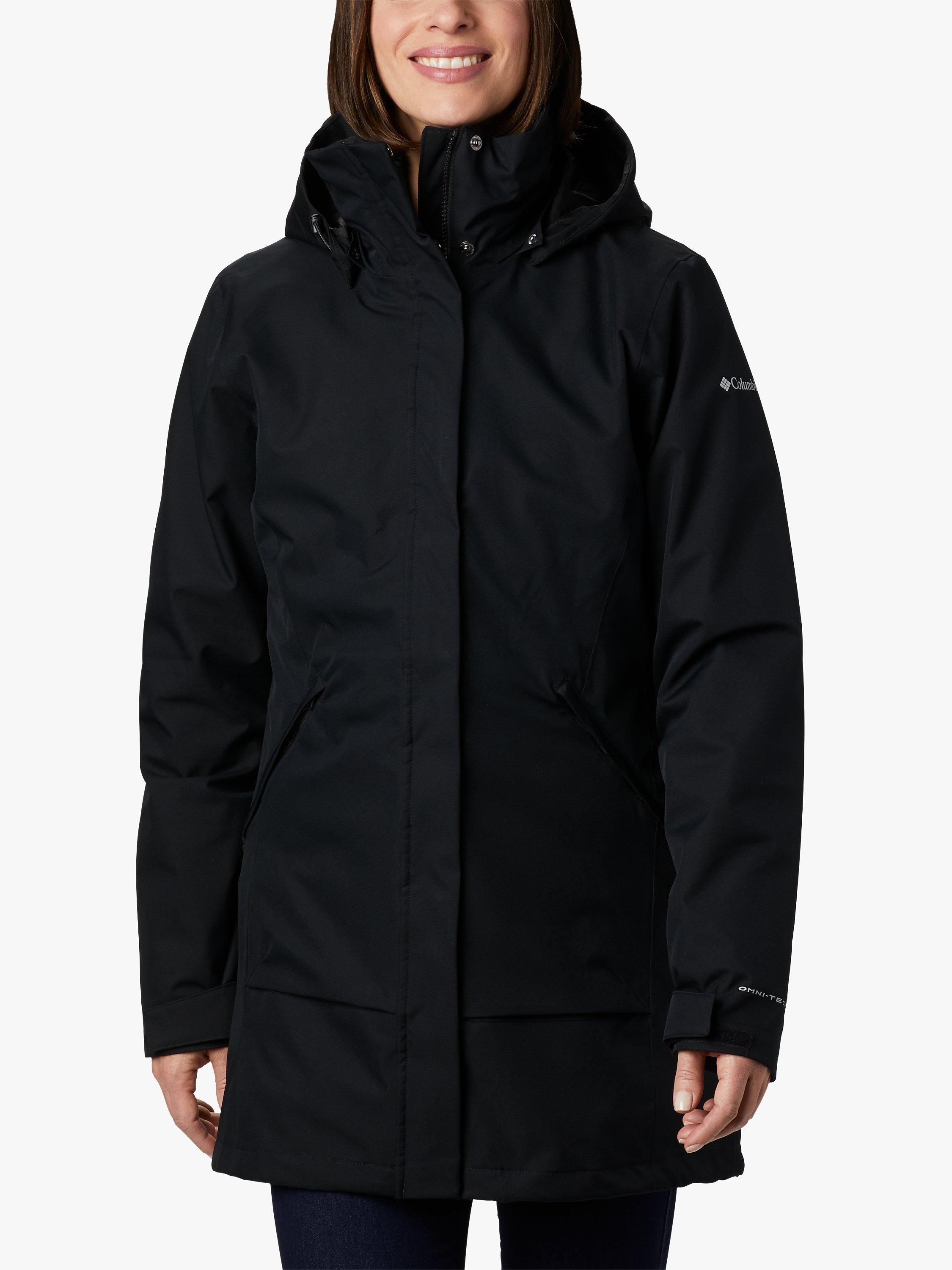 Columbia Pulaski Interchange 3-in-1 Women's Waterproof Jacket, Black