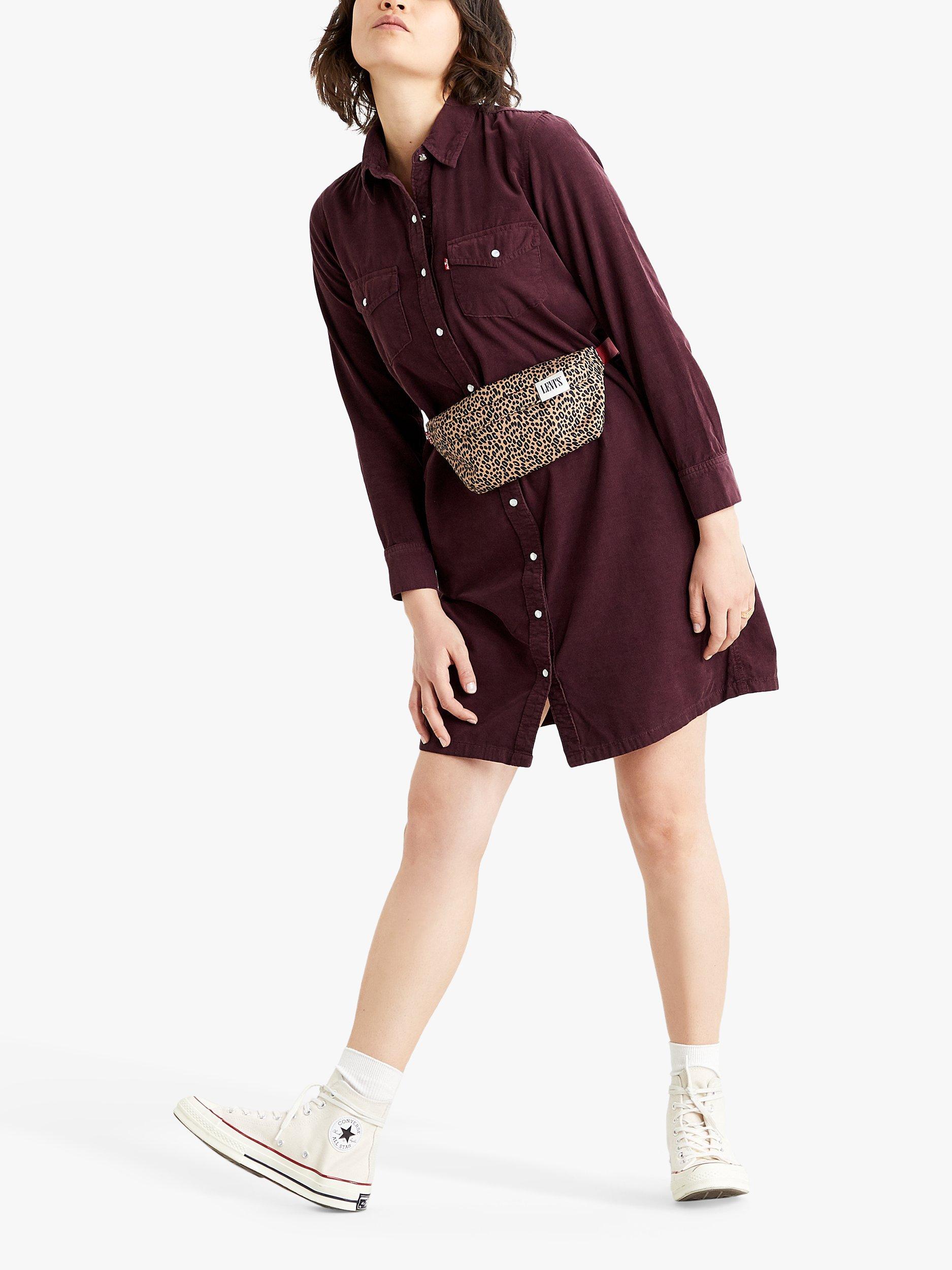 Levi's Selma Shirt Dress, Purple