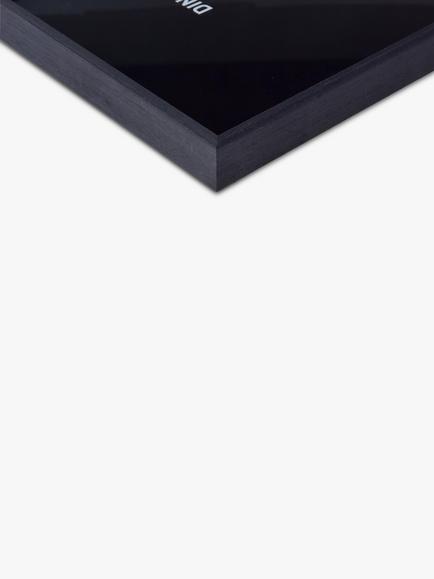 nielsen Alpha Oak Wood Veneer Poster Frame - view 2, Black Oak