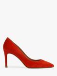 L.K.Bennett Floret Suede Stiletto Heel Court Shoes