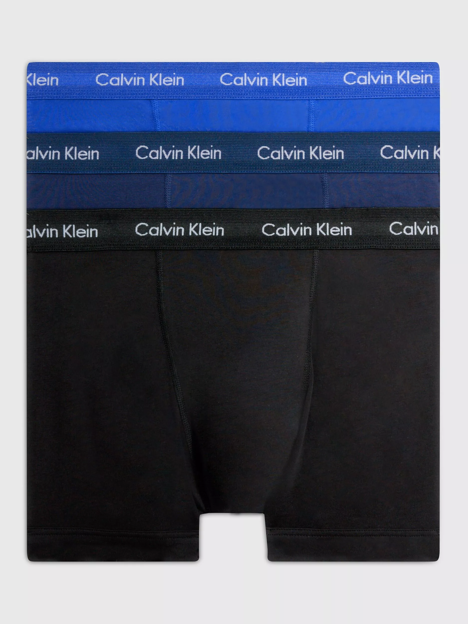 Calvin Klein Regular Cotton Stretch Trunks, Pack of 3