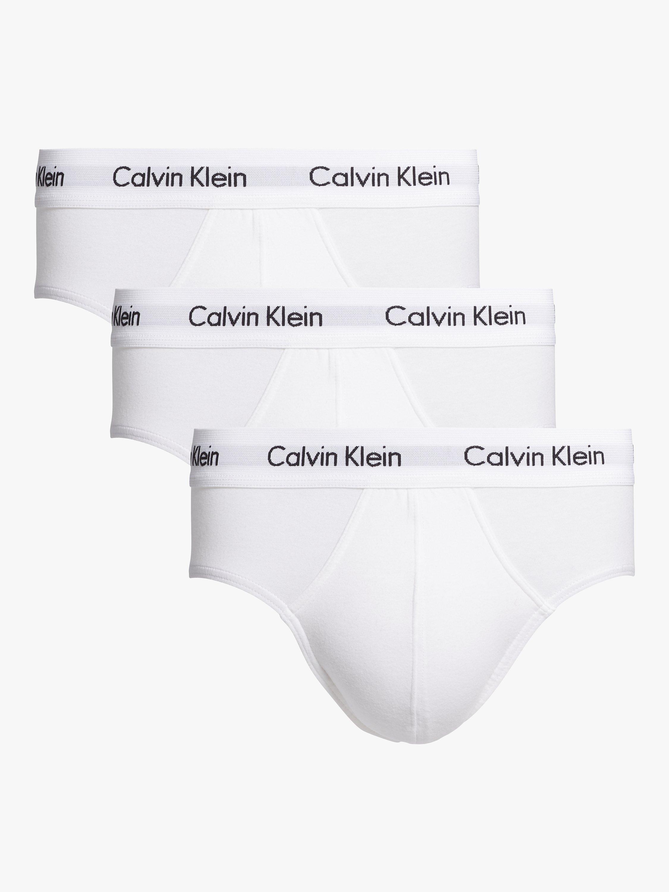 Mens white calvin klein underwear online