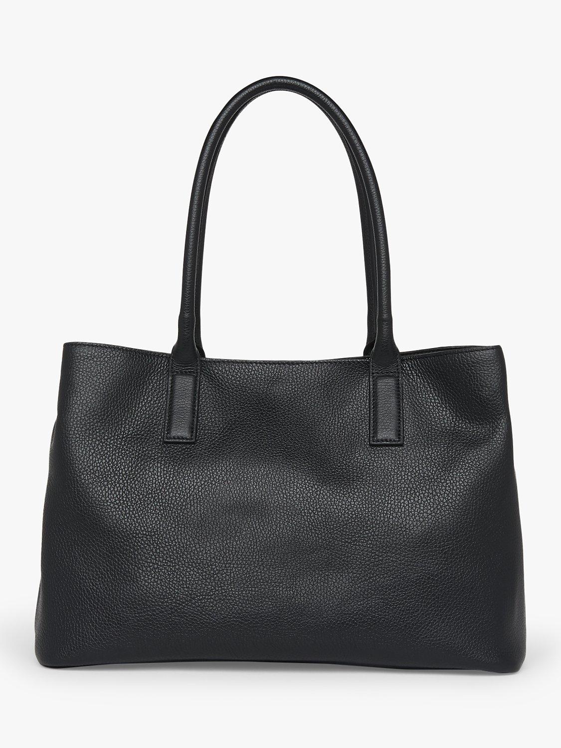 Product image 4 of 4, which shows L.K.Bennett Lilian Leather Tote Bag, Black