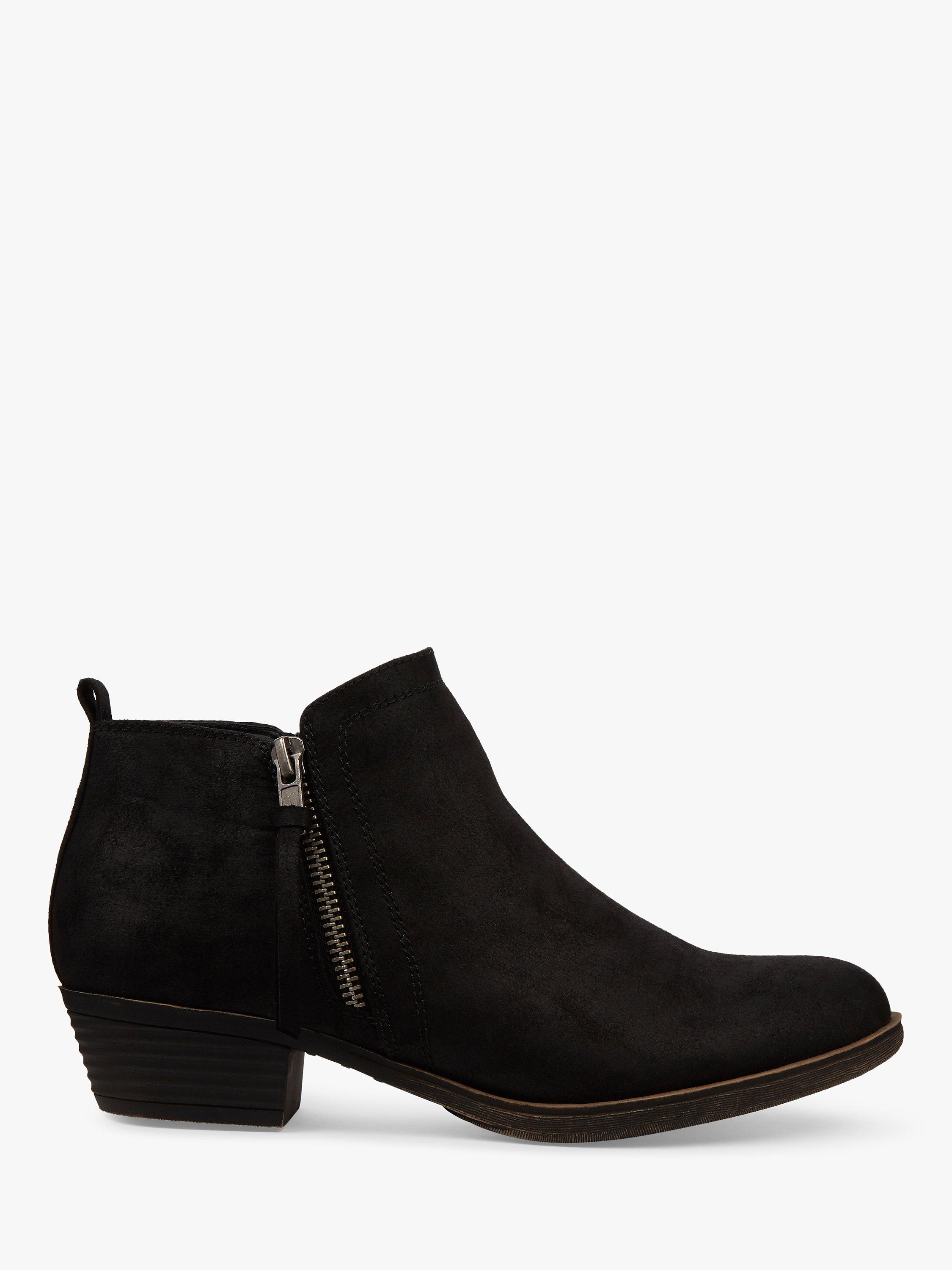 Head Over Heels Popee Side Zip Ankle Boots