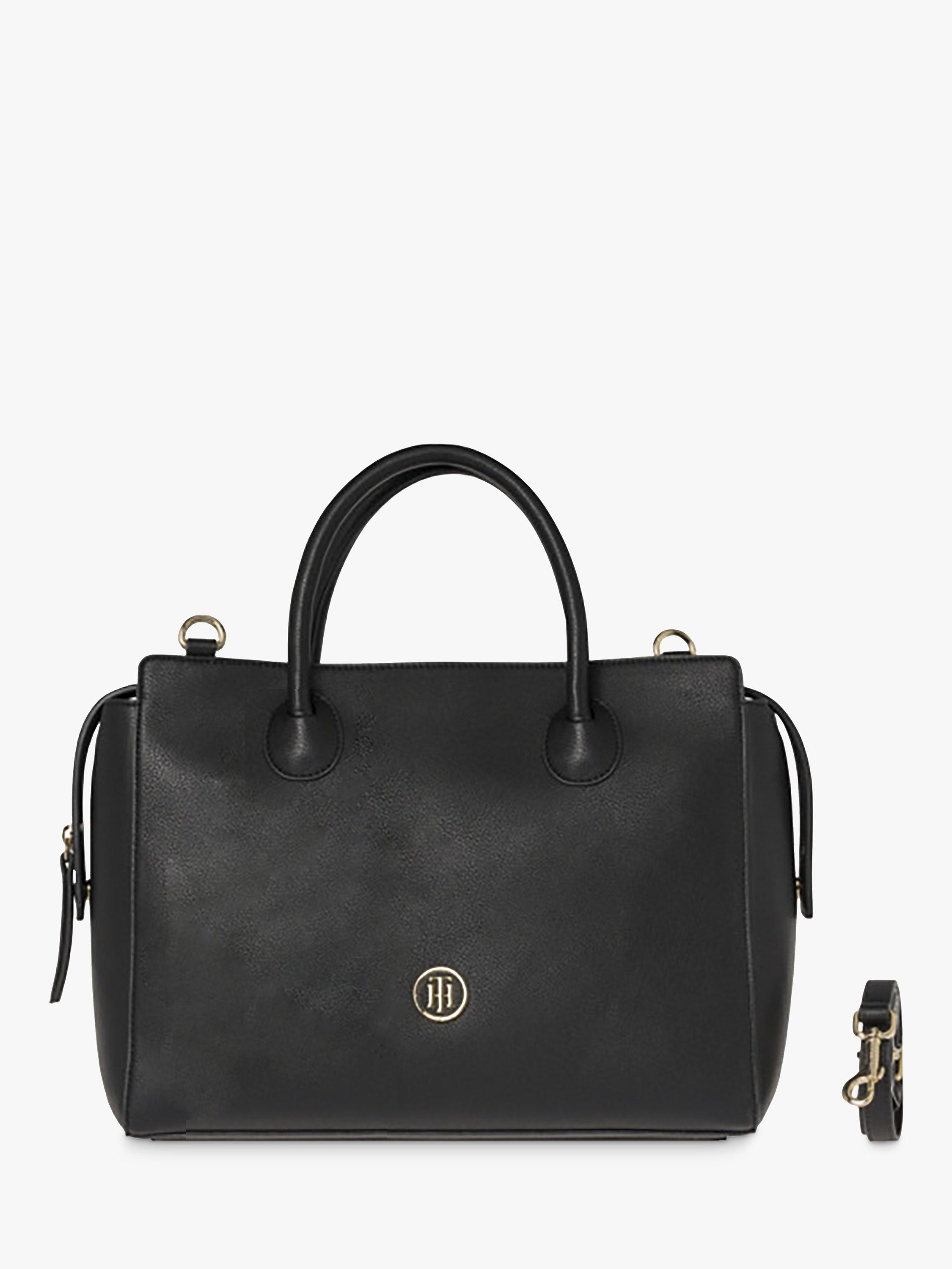 Tommy Hilfiger Coin Cross Body Satchel Bag, Black